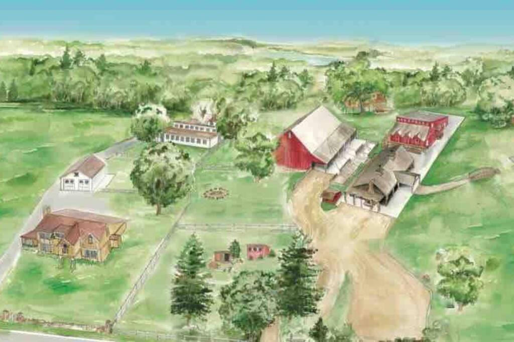 Corn Crib Cottage Barn And Villa At Hope Glen Farm ค็อทเทจโกรฟ ภายนอก รูปภาพ